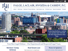 Tablet Screenshot of flhclaw.com